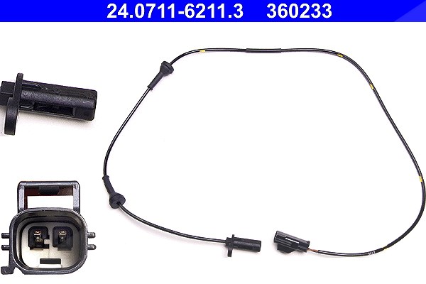Ate Sensor, Raddrehzahl [Hersteller-Nr. 24.0711-6211.3] für Volvo