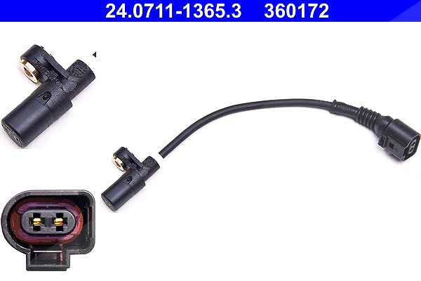 Ate ABS Sensor Hinterachse [Hersteller-Nr. 24.0711-1365.3] für VW, Audi, Skoda, Seat