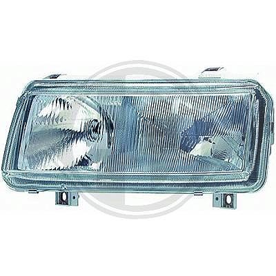 Diederichs Scheinwerfer H1/H1 ohne Stellmotor elektr. LWR [Hersteller-Nr. 2244082] für VW