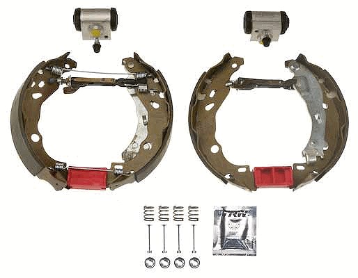 Trw Bremsbackensatz [Hersteller-Nr. GSK1228] für Citroën, Peugeot