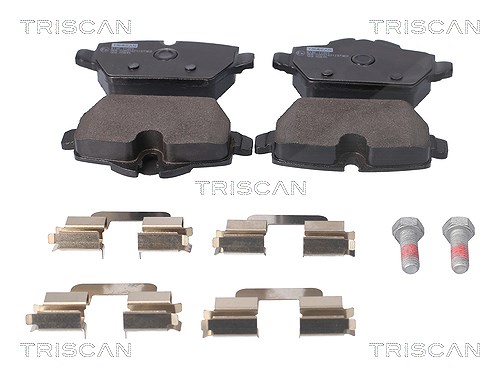 Triscan Bremsbelagsatz, Scheibenbremse [Hersteller-Nr. 811011024] für BMW, Mini