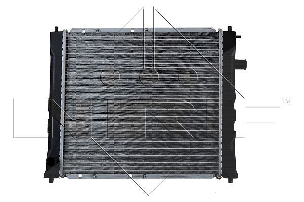 Nrf Kühler, Motorkühlung [Hersteller-Nr. 58107] für Mg, Rover
