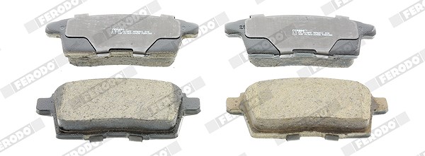 Ferodo Bremsbelagsatz, Scheibenbremse [Hersteller-Nr. FDB4366] für Mazda