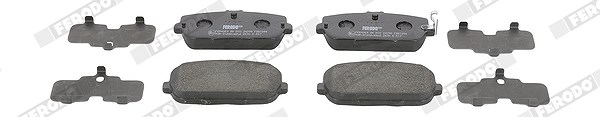 Ferodo Bremsbelagsatz, Scheibenbremse [Hersteller-Nr. FDB1894] für Fiat, Mazda, Abarth