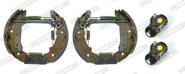 Ferodo Bremsbackensatz [Hersteller-Nr. FMK603] für Peugeot, Citroën, Renault, Talbot