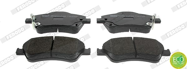 Ferodo Bremsbelagsatz, Scheibenbremse [Hersteller-Nr. FDB4046] für Toyota