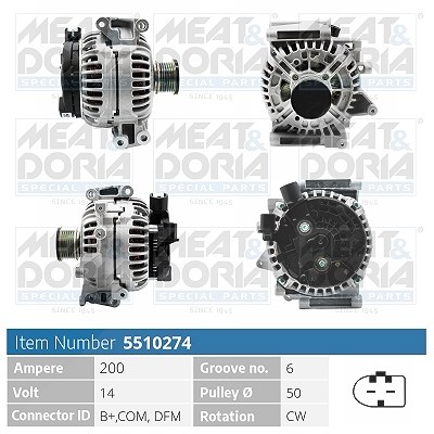 Meat & Doria Generator [Hersteller-Nr. 5510274] für Mercedes-Benz