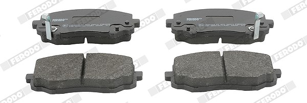Ferodo Bremsbelagsatz, Scheibenbremse [Hersteller-Nr. FDB4234] für Hyundai