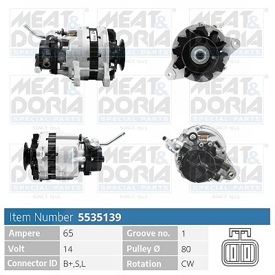 Meat & Doria Generator [Hersteller-Nr. 5535139] für Mitsubishi