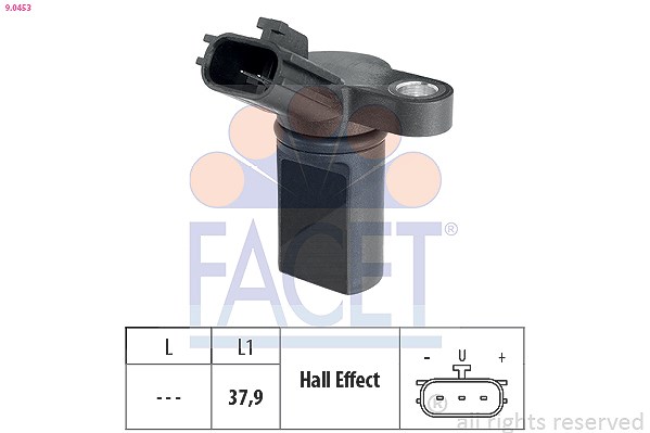 Facet Sensor, Nockenwellenposition [Hersteller-Nr. 9.0453] für Infiniti, Nissan