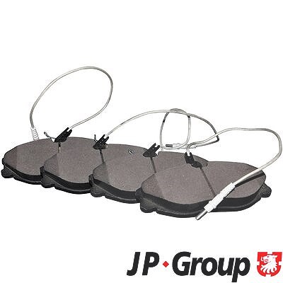 Jp Group Bremsbelagsatz, Scheibenbremse [Hersteller-Nr. 4163603410] für Citroën, Peugeot
