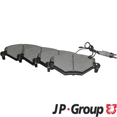 Jp Group Bremsbelagsatz, Scheibenbremse [Hersteller-Nr. 4163602110] für Citroën
