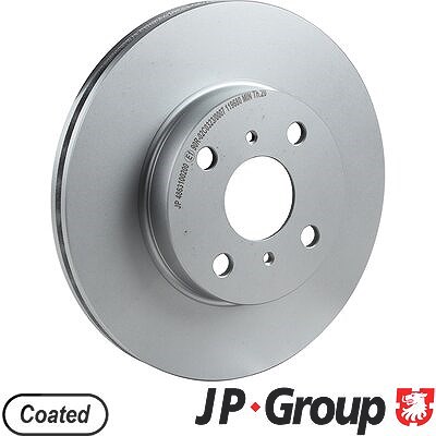 Jp Group 1x Bremsscheibe [Hersteller-Nr. 4863100200] für Toyota