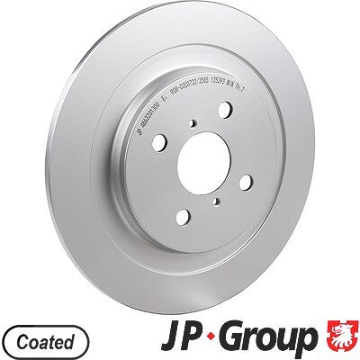 Jp Group 1x Bremsscheibe [Hersteller-Nr. 4863201300] für Toyota