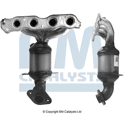 Bm Catalysts Katalysator [Hersteller-Nr. BM91847H] für Vauxhall, Opel, Suzuki