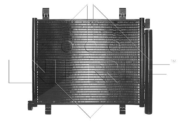Nrf Kondensator, Klimaanlage [Hersteller-Nr. 350045] für Seat, VW, Skoda