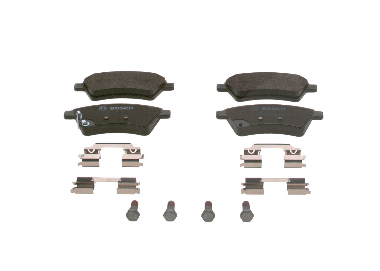 Bosch Bremsbelagsatz, Scheibenbremse [Hersteller-Nr. 0986494584] für Suzuki, Fiat