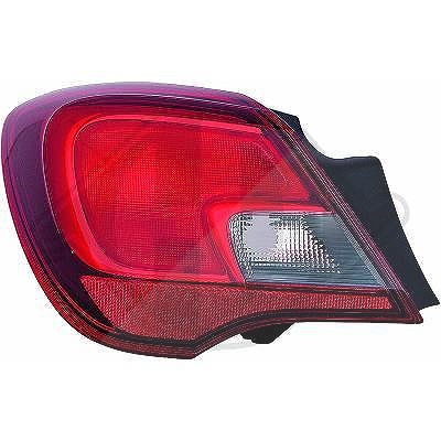 Diederichs Heckleuchte [Hersteller-Nr. 1815091] für Opel