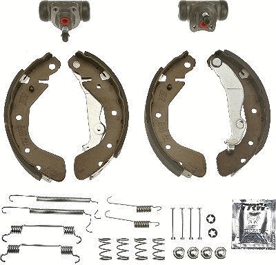 Trw Bremsbackensatz [Hersteller-Nr. BK2613] für Daewoo, Chevrolet