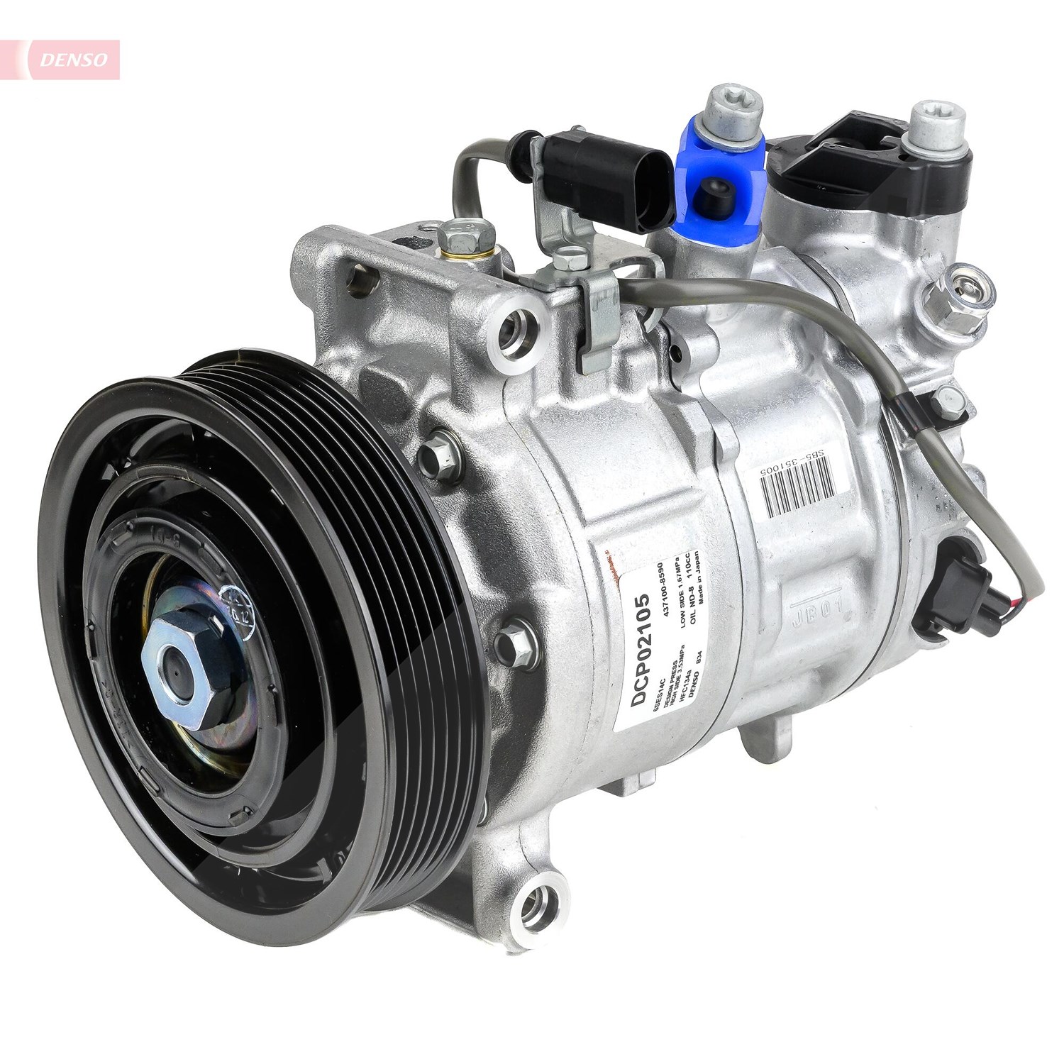 Denso Kompressor, Klimaanlage [Hersteller-Nr. DCP02105] für Audi
