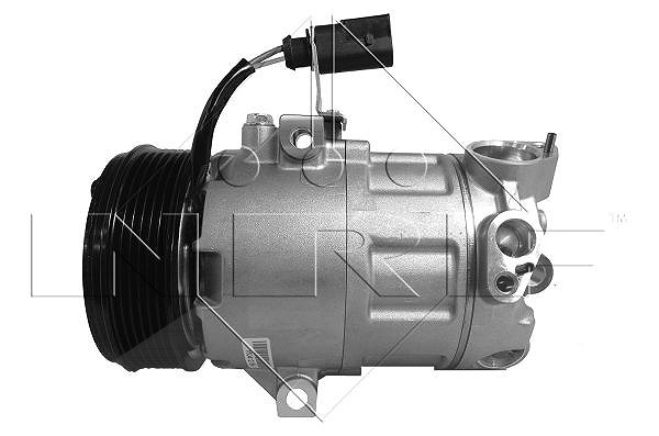 Nrf Kompressor, Klimaanlage [Hersteller-Nr. 32870] für Skoda, Seat, VW