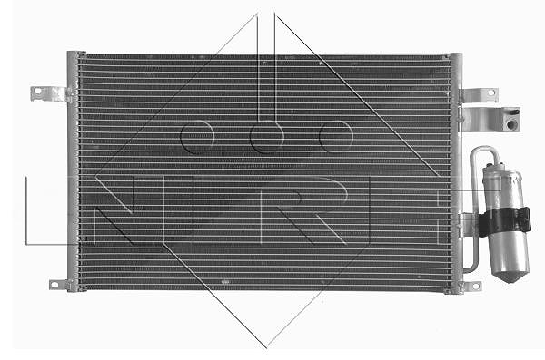 Nrf Kondensator, Klimaanlage [Hersteller-Nr. 350017] für Daewoo, Chevrolet