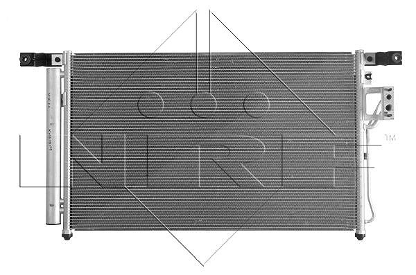 Nrf Kondensator, Klimaanlage [Hersteller-Nr. 35987] für Hyundai