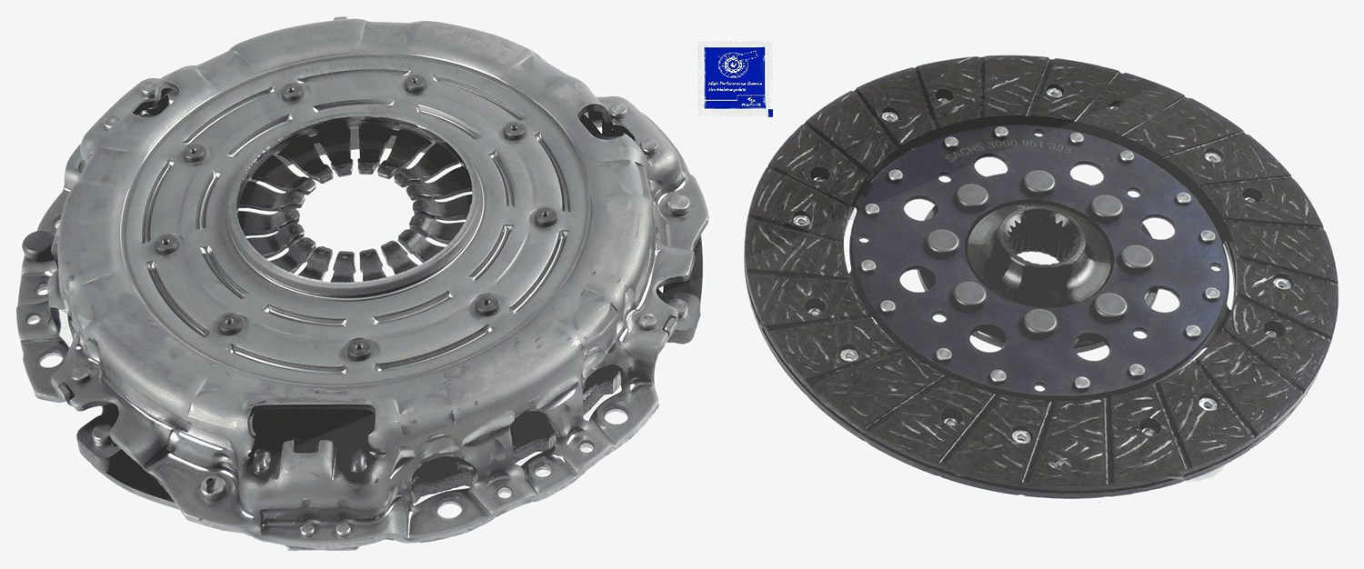 Sachs Kupplungssatz [Hersteller-Nr. 3000951393] für Ssangyong
