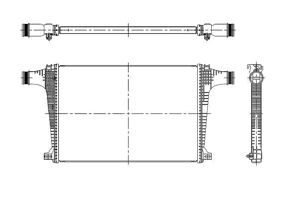Für NRF 309121 INTERCOOLER - Bild 7