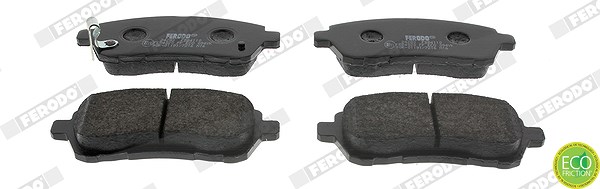Ferodo Bremsbelagsatz, Scheibenbremse [Hersteller-Nr. FDB4110] für Daihatsu, Subaru, Mazda