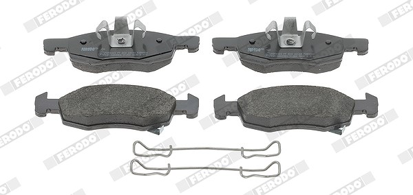 Ferodo Bremsbelagsatz, Scheibenbremse [Hersteller-Nr. FDB4866] für Vauxhall, Opel