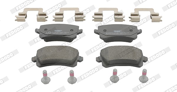 Ferodo Bremsbelagsatz, Scheibenbremse [Hersteller-Nr. FDB4192] für Lancia, VW, Dodge, Fiat
