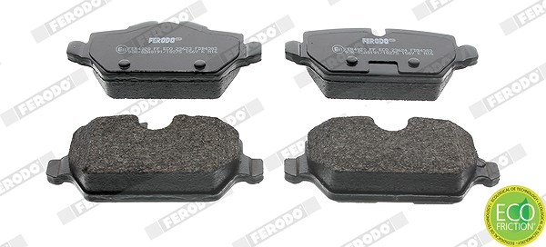 Ferodo Bremsbelagsatz, Scheibenbremse [Hersteller-Nr. FDB4383] für Mini