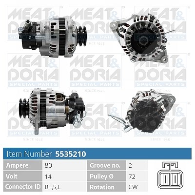 Meat & Doria Generator [Hersteller-Nr. 5535210] für Mitsubishi