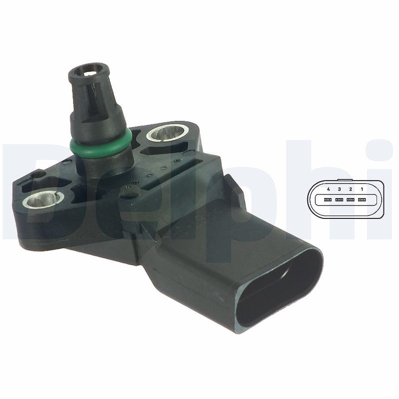 Delphi Luftdrucksensor, Höhenanpassung [Hersteller-Nr. PS10117] für Skoda, Seat, Ford, Audi, VW