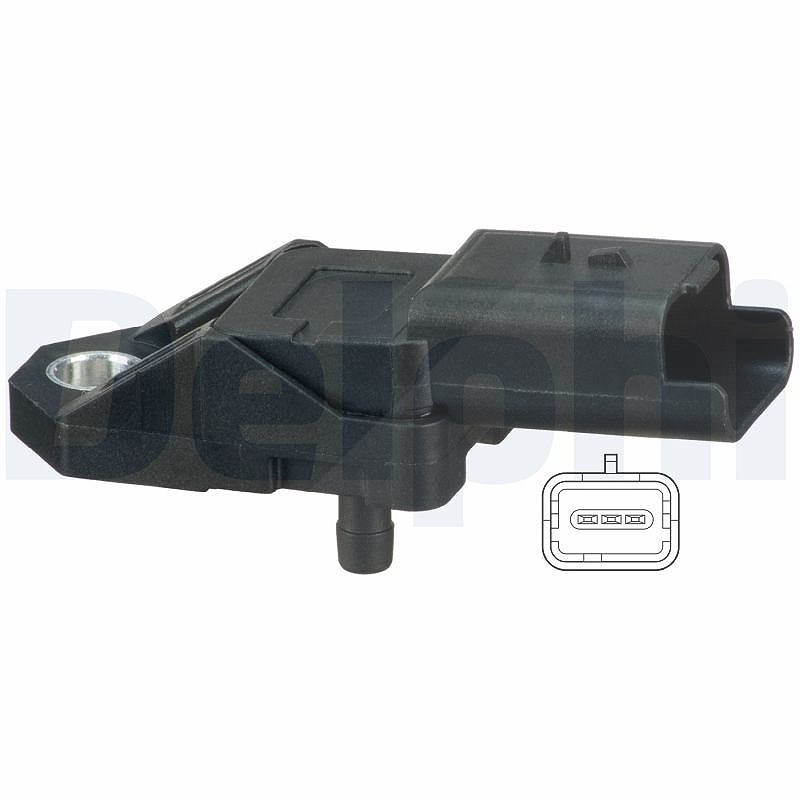 Delphi Sensor, Saugrohrdruck [Hersteller-Nr. PS10180] für Ford, Lancia, Ds, Fiat, Peugeot, Citroën