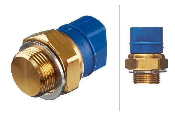 Hella Temperaturschalter, Kühlerlüfter [Hersteller-Nr. 6ZT007801-011] für Audi, VW