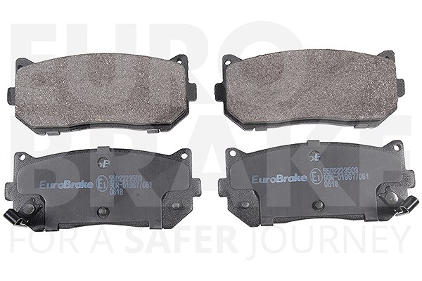 Eurobrake Bremsbelagsatz Hinterachse [Hersteller-Nr. 5502223503] für Kia