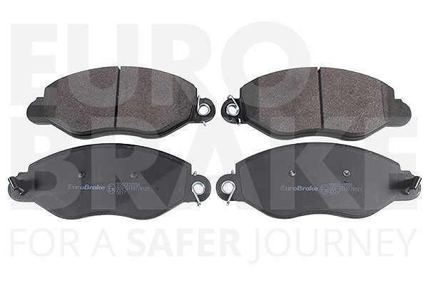 Eurobrake Bremsbelagsatz Vorderachse (Frontantrieb) [Hersteller-Nr. 5502222558] für Ford