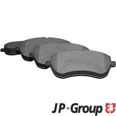 Jp Group Bremsbelagsatz Vorderachse [Hersteller-Nr. 1363601310] für Mercedes-Benz