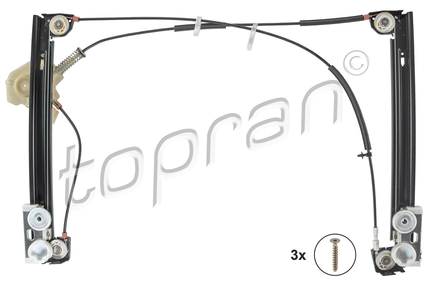 Topran Fensterheber vorne links elektrisch [Hersteller-Nr. 501832] für Mini