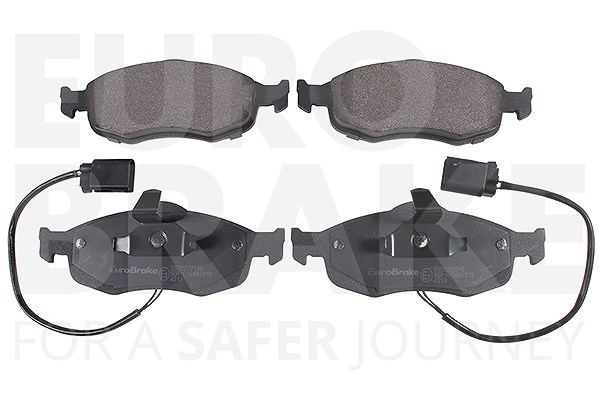 Eurobrake Bremsbeläge vorne (Satz) [Hersteller-Nr. 5502222519] für Ford