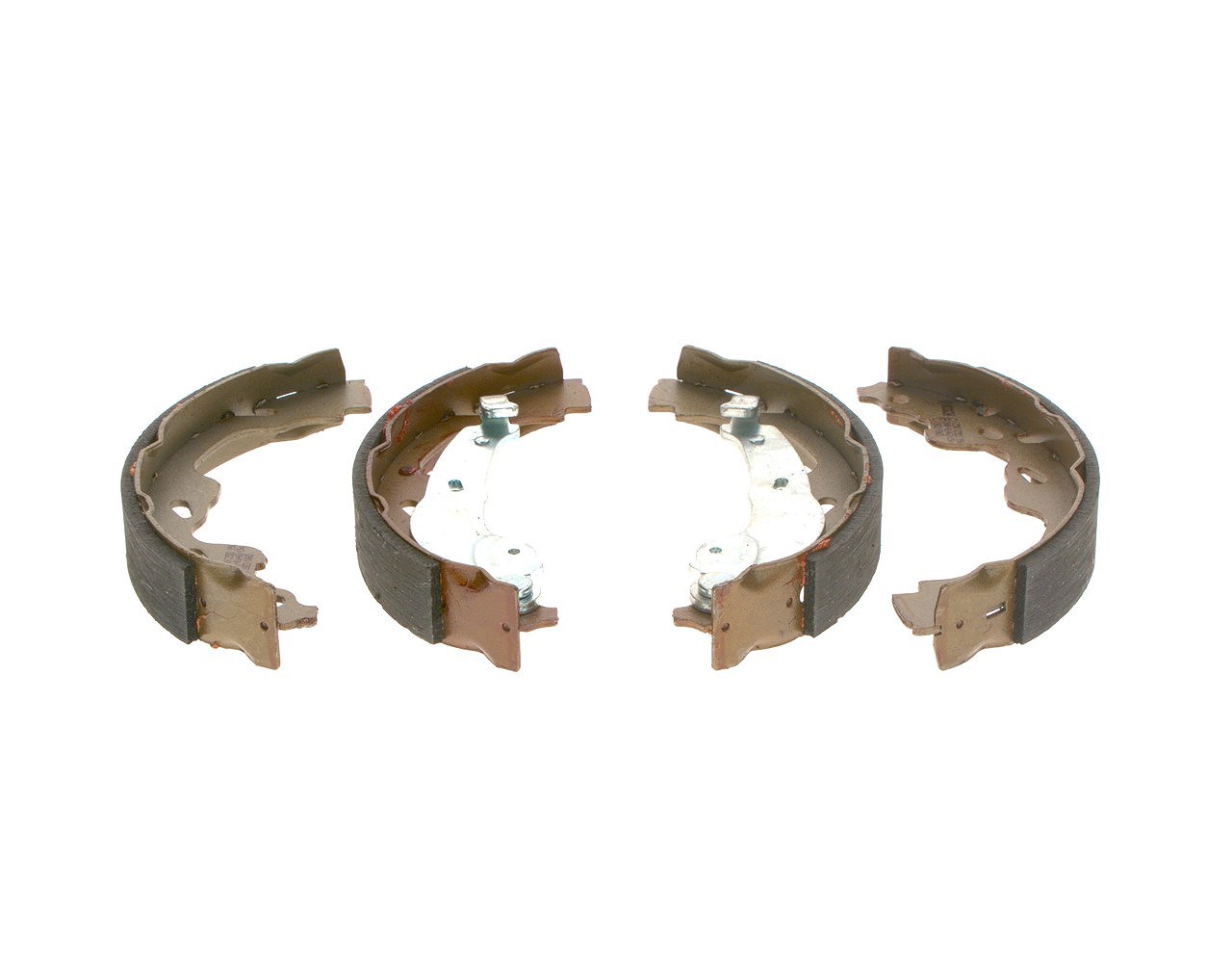Bosch Bremsbackensatz [Hersteller-Nr. 0986487665] für Vauxhall, Citroën, Toyota, Opel, Suzuki, Peugeot