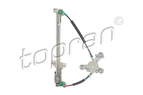 Topran Fensterheber elektrisch vorne rechts [Hersteller-Nr. 110450] für Audi