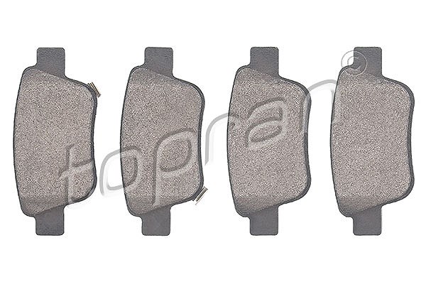 Topran Bremsbelagsatz, Scheibenbremse [Hersteller-Nr. 600597] für Toyota