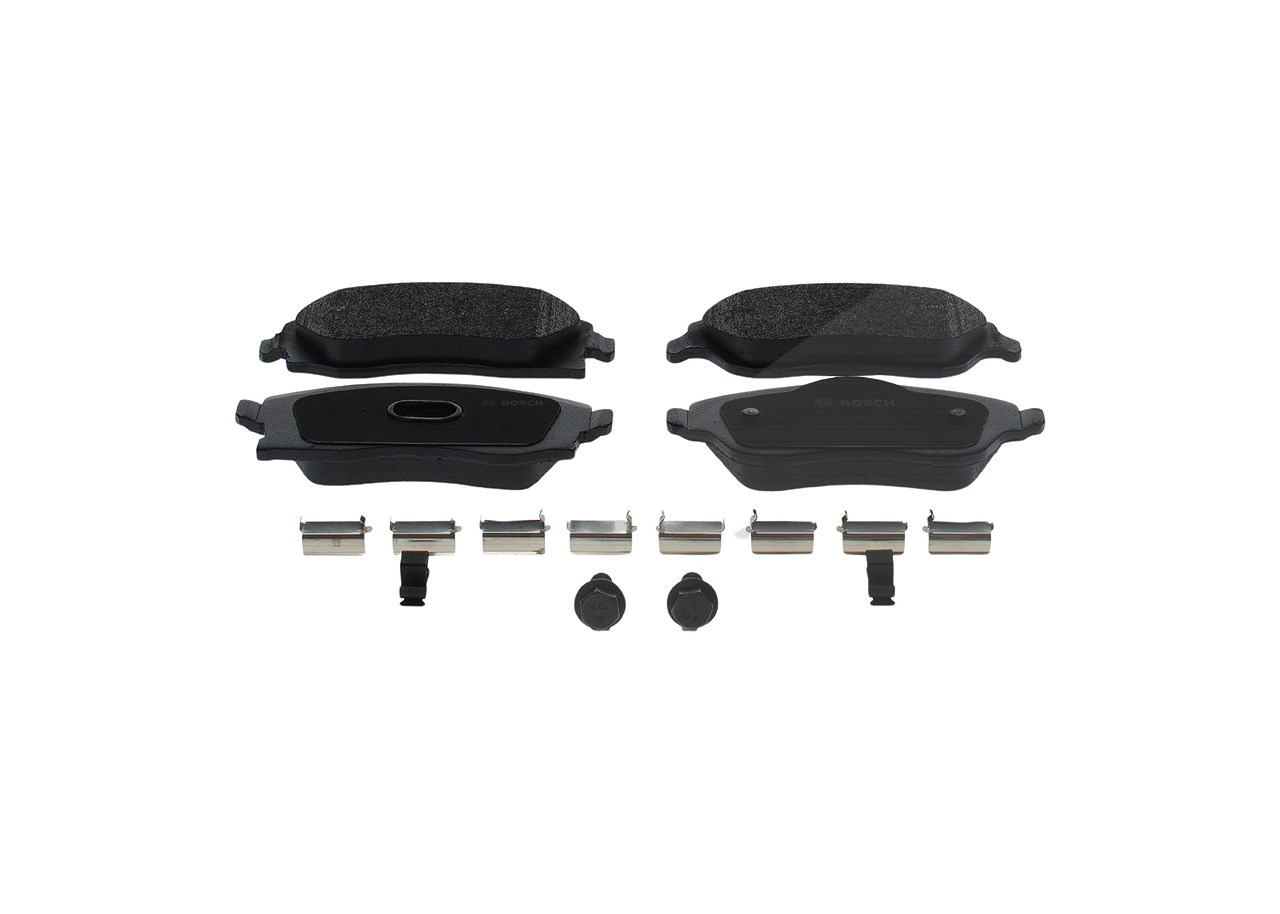 Bosch Bremsbelagsatz, Scheibenbremse [Hersteller-Nr. 0986494625] für Opel, Vauxhall