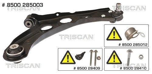 Triscan Lenker, Radaufhängung 8500 285003 Für Vaughall - Bild 2