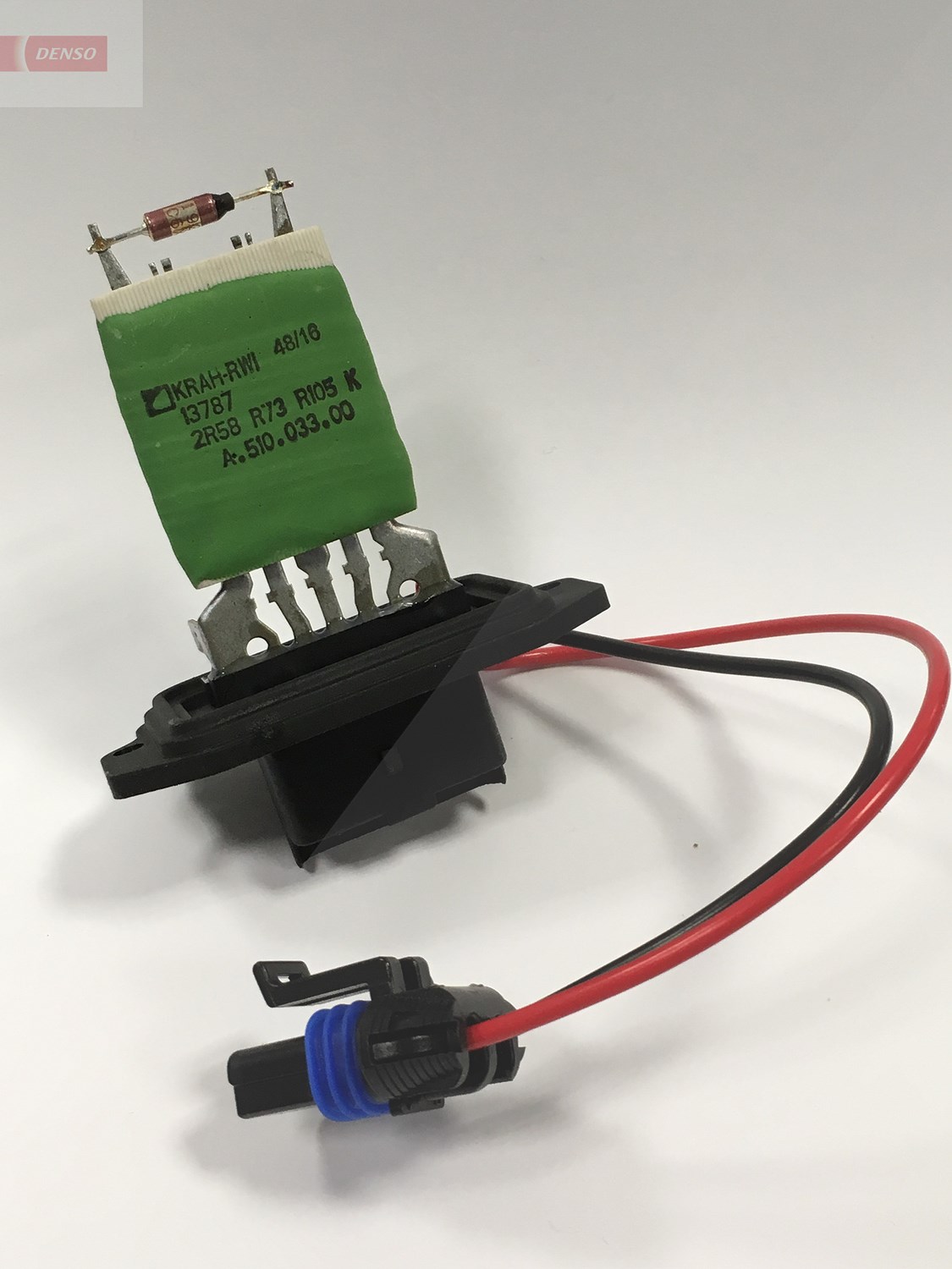 Denso Vorwiderstand, Elektromotor-Kühlerlüfter [Hersteller-Nr. DRS23008] für Renault