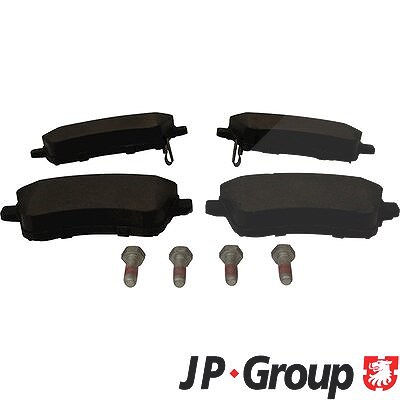 Jp Group Bremsbeläge vorne (Satz) [Hersteller-Nr. 3663601010] für Kia