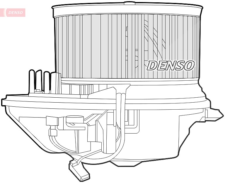 Denso Innenraumgebläse [Hersteller-Nr. DEA21008] für Citroën, Peugeot